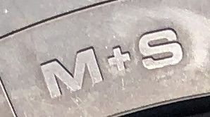 M+S téli gumiabroncs jelölés