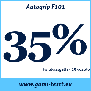 Nyári gumi teszt Autogrip F101