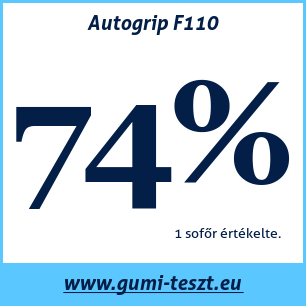 Nyári gumi teszt Autogrip F110