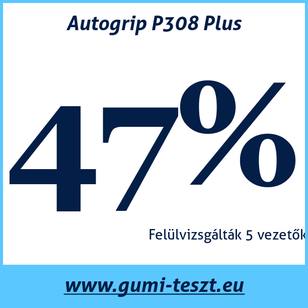 Test pneumatik Autogrip P308 Plus