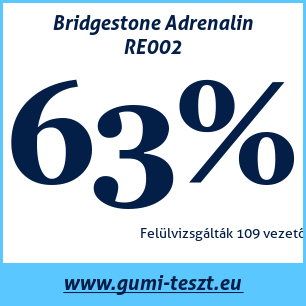 Nyári gumi teszt Bridgestone Adrenalin RE002