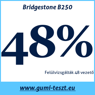 Nyári gumi teszt Bridgestone B250