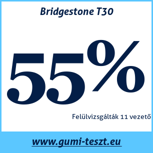Nyári gumi teszt Bridgestone T30