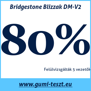 Téli gumi teszt Bridgestone Blizzak DM-V2
