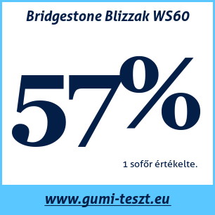 Téli gumi teszt Bridgestone Blizzak WS60