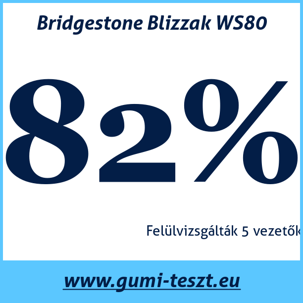 Test pneumatik Bridgestone Blizzak WS80