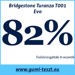 Nyári gumi teszt Bridgestone Turanza T001 Evo