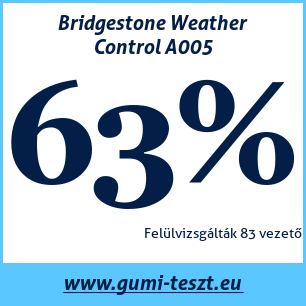 Négyévszakos gumi teszt Bridgestone Weather Control A005