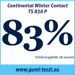Téli gumi teszt Continental Winter Contact TS 830 P