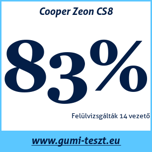 Nyári gumi teszt Cooper Zeon CS8