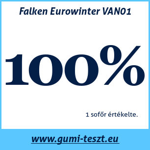 Téli gumi teszt Falken Eurowinter VAN01