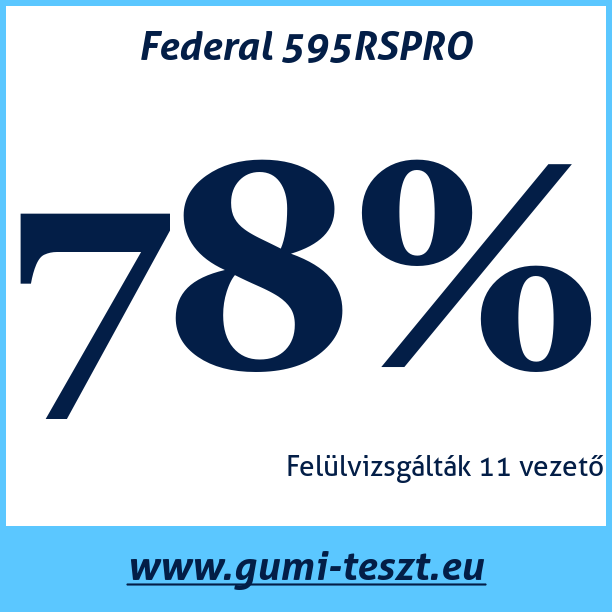 Test pneumatik Federal 595RSPRO