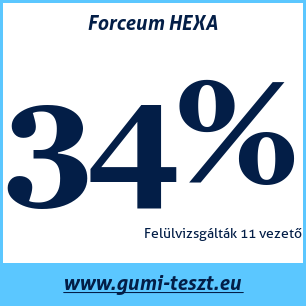 Nyári gumi teszt Forceum HEXA