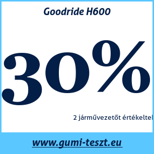 Nyári gumi teszt Goodride H600