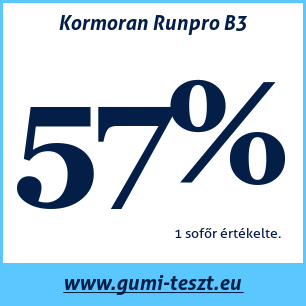 Nyári gumi teszt Kormoran Runpro B3