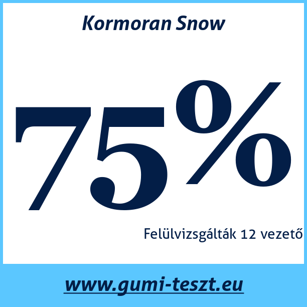 Test pneumatik Kormoran Snow
