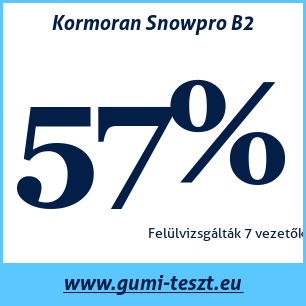 Téli gumi teszt Kormoran Snowpro B2