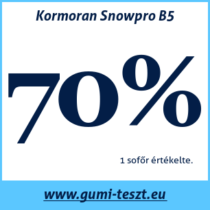 Téli gumi teszt Kormoran Snowpro B5