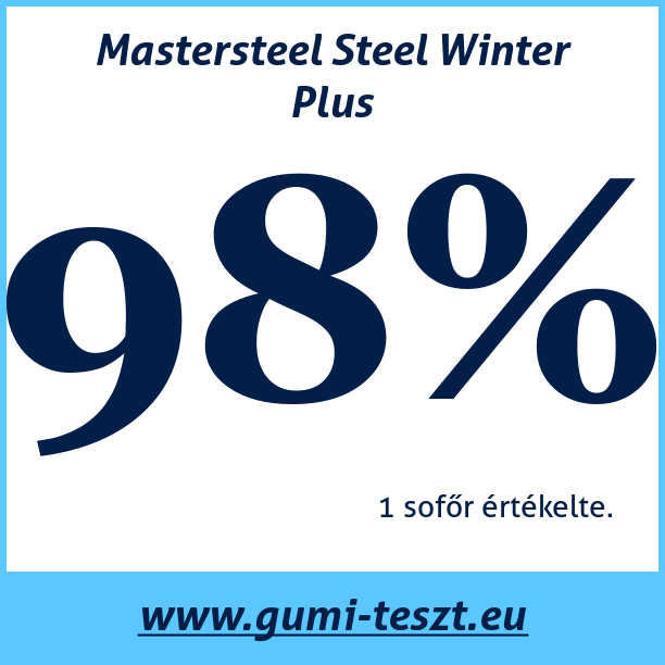 Test pneumatik Mastersteel Steel Winter Plus