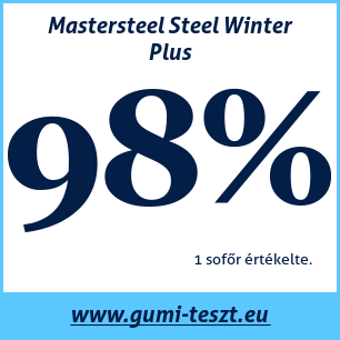 Téli gumi teszt Mastersteel Steel Winter Plus