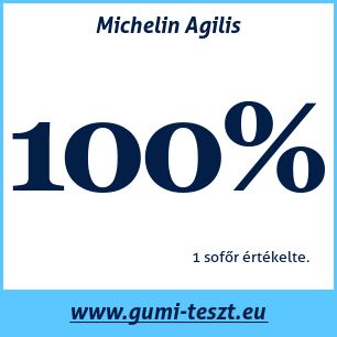 Nyári gumi teszt Michelin Agilis