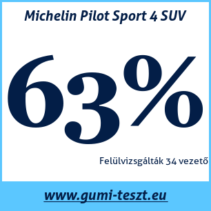 Nyári gumi teszt Michelin Pilot Sport 4 SUV