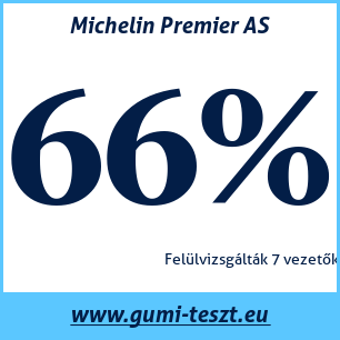 Négyévszakos gumi teszt Michelin Premier AS