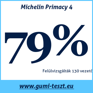 Nyári gumi teszt Michelin Primacy 4