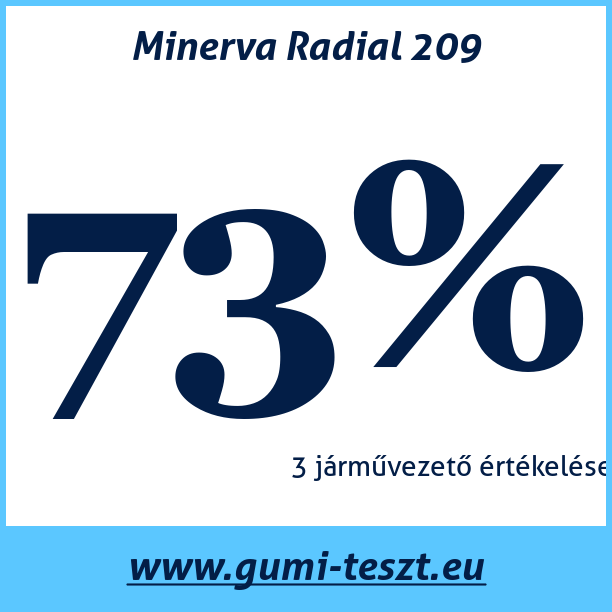 Test pneumatik Minerva Radial 209