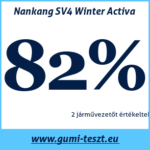 Téli gumi teszt Nankang SV4 Winter Activa 