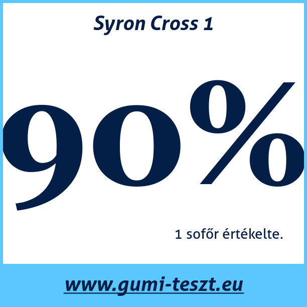 Test pneumatik Syron Cross 1