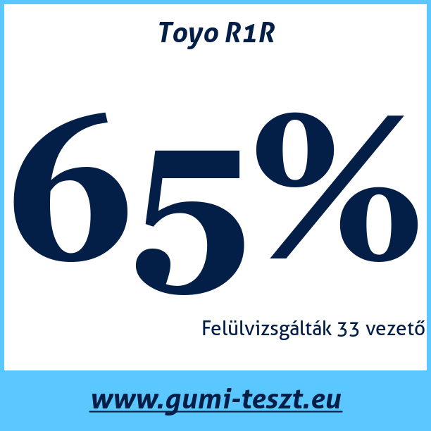 Test pneumatik Toyo R1R
