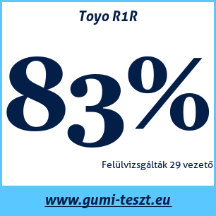 Nyári gumi teszt Toyo R1R