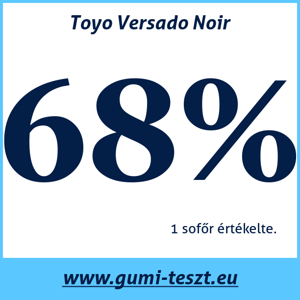 Test pneumatik Toyo Versado Noir